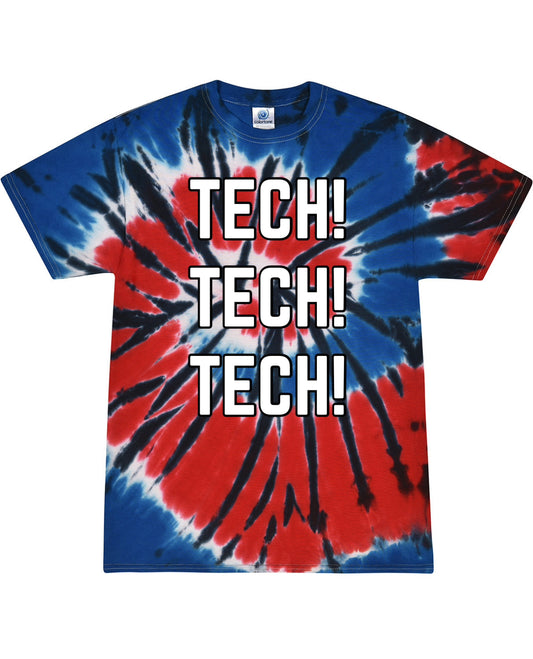 Tech Colortone Short Sleeve Tie Dye Tee